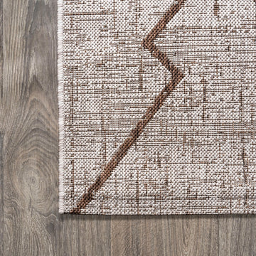 Carwa Tribal Diamond Trellis Indoor/outdoor Area Rug